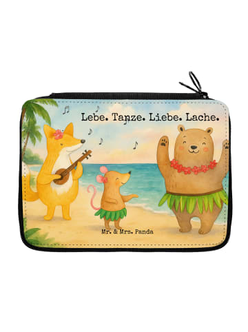 Mr. & Mrs. Panda Etui für Stifte Waldtiere Aloha Design mit Spruch in Weiß
