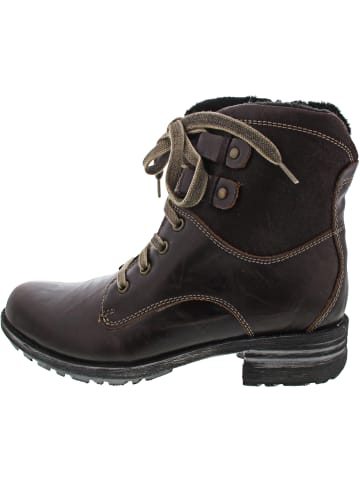 Josef Seibel Sandra 14 Schnürstiefel Braun