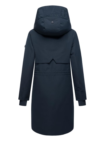 Navahoo Wintermantel Domingaa 14 in Navy