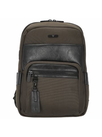 Roncato Nevada - Rucksack 14" (nero ballistic) in verde military