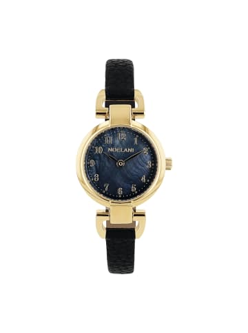 Noelani Quarzuhr PU/Kunstleder, Edelstahl in Schwarz