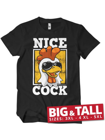 Hybris T-Shirt "Nice Cock Big & Tall T-Shirt" in Schwarz