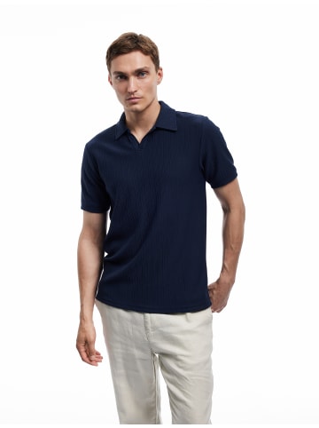 KOTON TSHIRT SS POLO in Marineblau