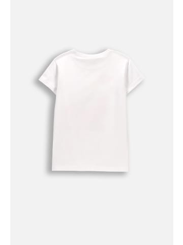 Coccodrillo T-shirt mit kurzen Ärmeln in weiß