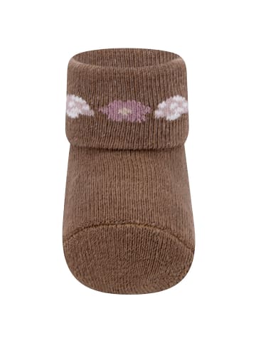 ewers 3er-Set Socken 3er Pack Reh in latte-eichel-dunkel beige mel.