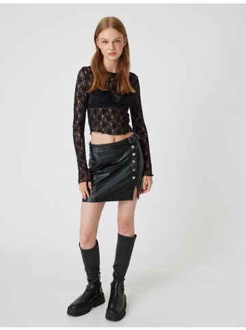 KOTON Bluse in Schwarz