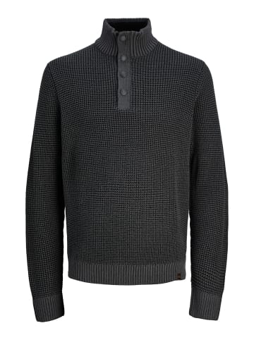 JACK & JONES PLUS Strickpullover in Black