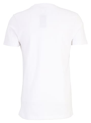 Urban Classics T-Shirt in blk/blk/wht/wht/nvy/nvy