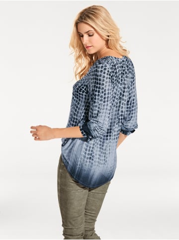 Heine Shirtbluse in blau