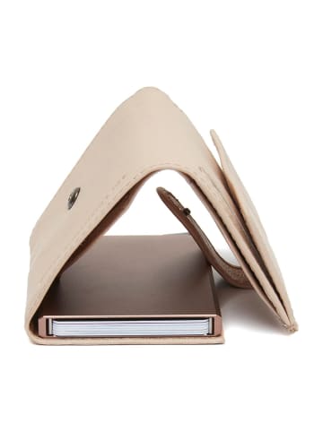 The Chesterfield Brand Iriona Geldbörse RFID Schutz Leder 7.5 cm in beige