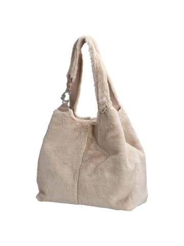 COCCINELLE C-Easy Syn. Fur - Shopper 35 cm (natural/rosette) in natural/rosette