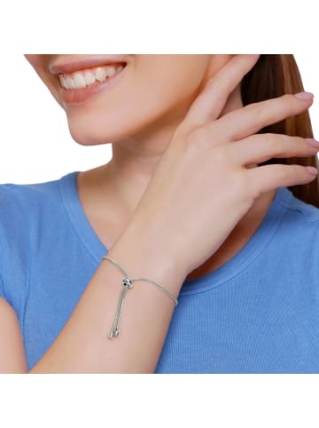 Steel_Art Armband Frauen Elaria silberfarben poliert in silberfarben poliert