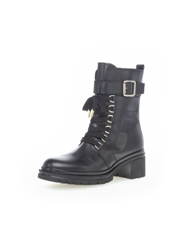 Gabor Fashion Biker- / Combat Boot in Schwarz