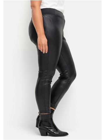 sheego Leggings in schwarz