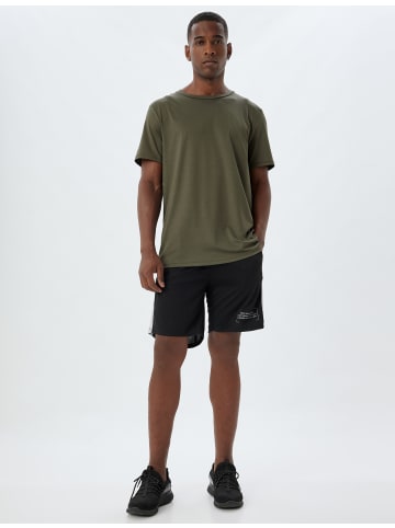 KOTON T-shirt in Khaki Gestreift