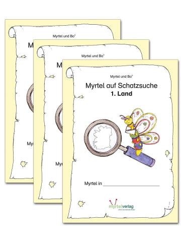 Myrtel "Myrtel und Bo" - Myrtel auf Schatzsuche - (Lernstufe 3). Paket