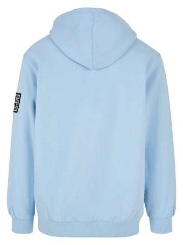 FUBU FUBU Herren FM224-035-1 Varsity Heavy Hoodie in light blue