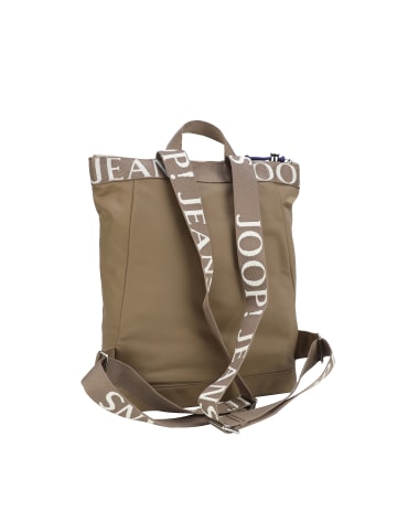 Joop Jeans Rucksack 'Lietissimo Elva in Mud 35 x 40 x 12 cm'