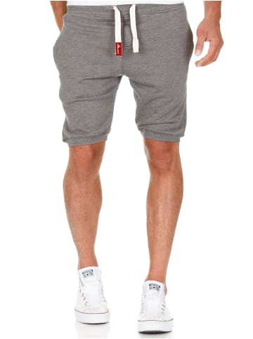 Amaci&Sons Sweatshorts INKSTER in Mittelgrau