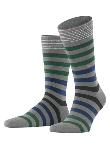 Burlington Socken 3er Pack in Grau/Blau/Grün