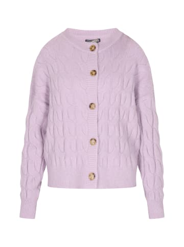 DreiMaster Damen Cardigan in Lavendel melange