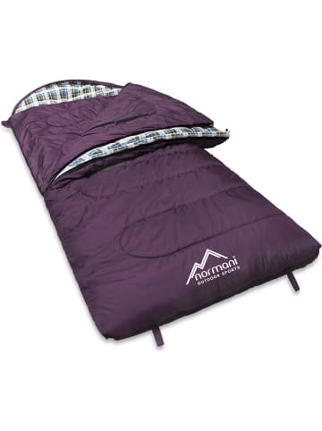 Normani Outdoor Sports Outdoor-Schlafsack Extrem 4-In-1 Antarctica in Violett