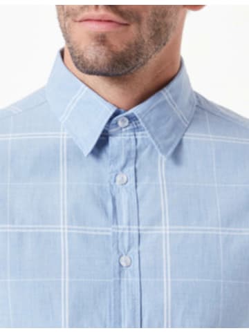 S. Oliver Langarm FreizeitHemd für Herren in blau