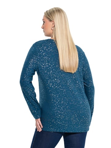 Ulla Popken Sweatshirt in petrol