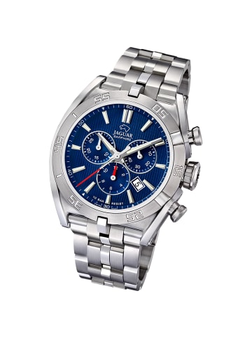 Jaguar Chronograph-Armbanduhr Jaguar Executive silber extra groß (ca. 45,8mm)