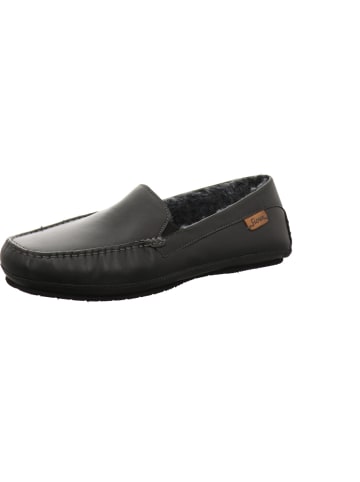 Sioux Hausschuh in schwarz