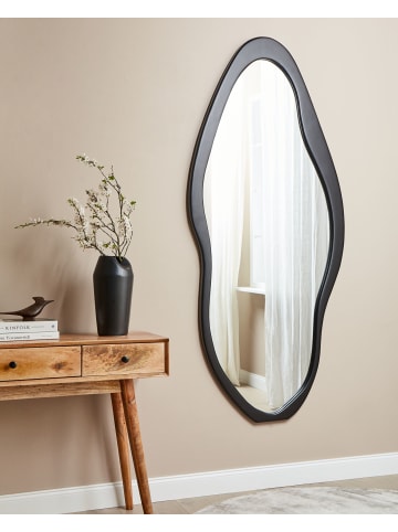 Beliani Wandspiegel BLET in Schwarz - (W) 80 x (H) 180 x (L) 3 cm