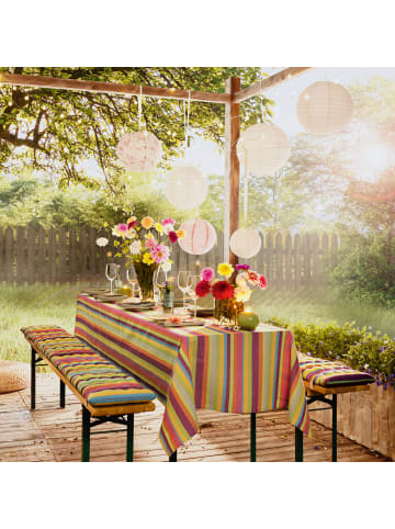 REDBEST Baumwolle, Gewebt Bierbank-Auflage 2er-Pack in bunt