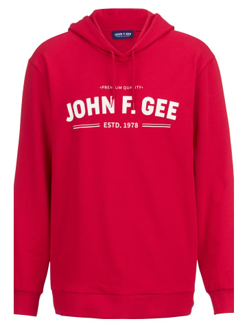 John F. Gee Sweatshirt in rot