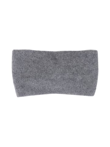 CASH-MERE.CH Bio Stirnband in Hellgrau melange