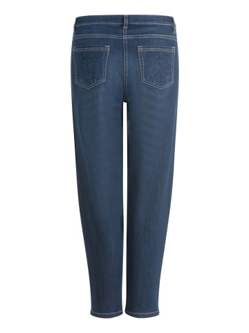 Betty Barclay Casual-Hose unifarben in Dark Blue Denim