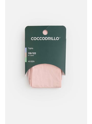 Coccodrillo Strumpfhose in gedämpftes Rosa