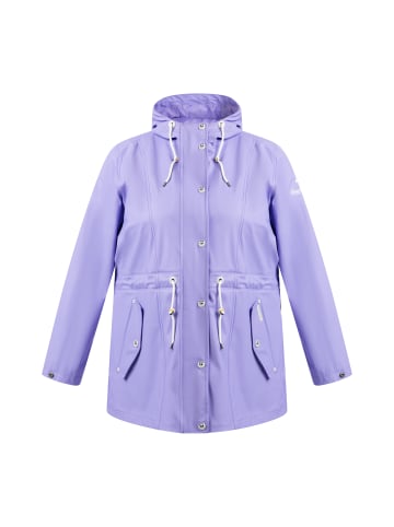 Schmuddelwedda Damen Plus Size Regenmantel in Flieder-280