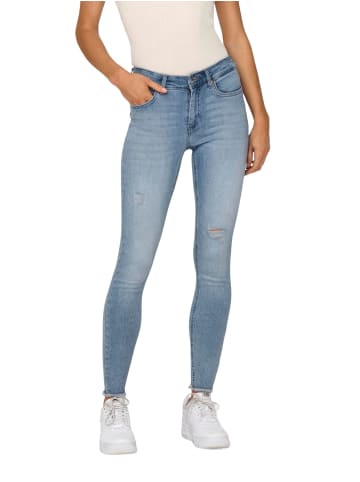 ONLY Jeans ONLBLUSH MID SK REA685 skinny in Blau