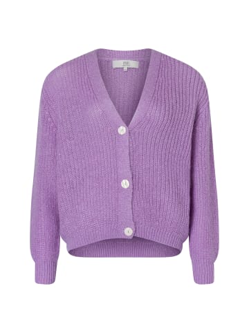 IPURI Strickjacke in flieder - 0004