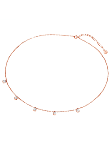 Glanzstücke München Kette Sterling Silber roségold Zirkonia weiß in roségold