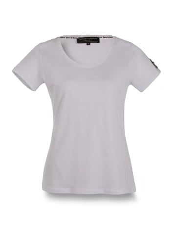 Roberto Geissini Basic T-Shirt Weiß