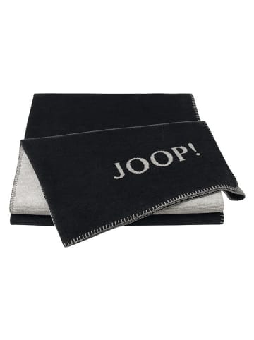 JOOP! JOOP! Wohndecken Melange-Doubleface anthrazit-silber in anthrazit-silber