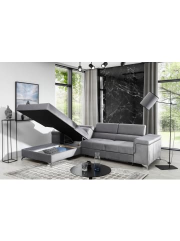 MF Design Ricky Recamiere Links in Senf -  (L) 205 x (B) 281 x (H) 88 cm