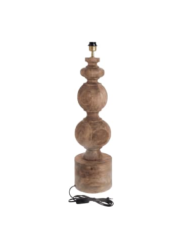 Butlers ÉCHECS Lampenfuß 88cm in Braun