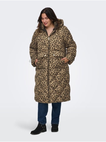 ONLY Carmakoma Steppmantel in Cocoa Créme