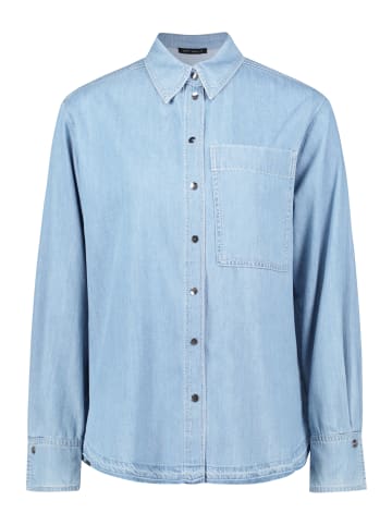 Betty Barclay Hemdbluse mit Kragen in Light Blue Denim
