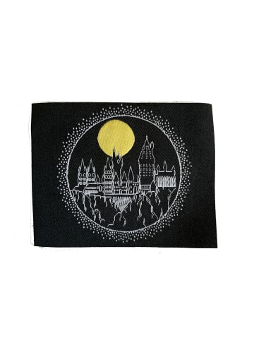 Catch the Patch Hogwarts Schule gewebtApplikation Bügelbild inSchwarz