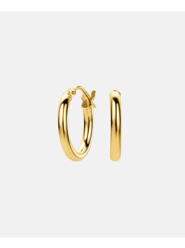Vanlere Creolen aus 375 Gelbgold