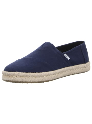 TOMS Sportlicher Slipper in blau