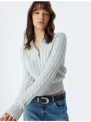 KOTON Sweater in Grau Melange
